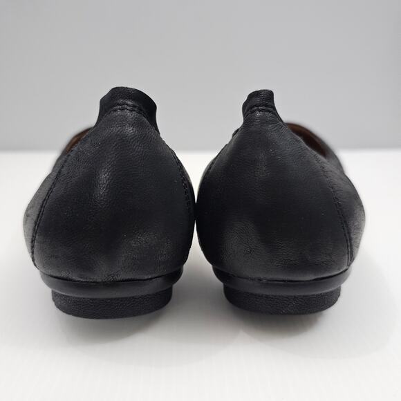 NEW Josef Seibel Pippa 29 Flat Women EU 41 Black Leather Perforated Comfy Ballet - Picture 10 of 15